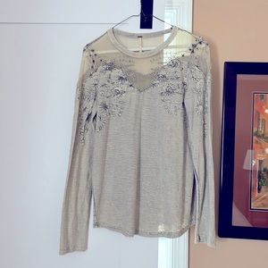 Top from Free People which I haven’t worn but no tags. It is a medium